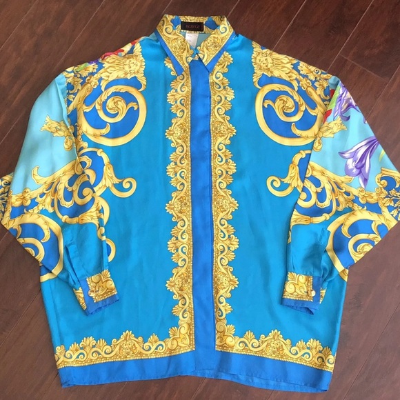 Gianni Versace Silk Shirt - Picture 2 of 9